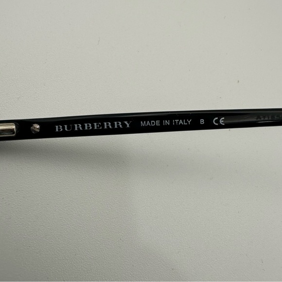 Burberry Eyeglasses B 2097 3001 50-15 135 Black Frame In Shell Case New - Picture 6 of 8
